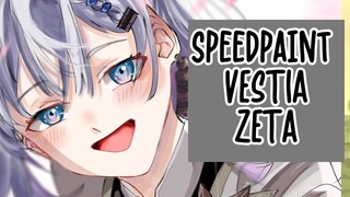 gambar vtuber cantik |SPEEDPAINT -Vestia Zeta - Hololive ID