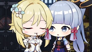 [Genshin Impact] Play Pocky game with Kamisato Ayaka~