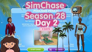 The Sims FreePlay: Palm Perfection 🌴 SimChase Season 28 (Day 2) Full Walkthrough