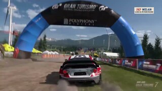 Toyota 86 Gr.B Rally Car,3 laps race ps5 gameplay