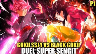 Black Goku datang kedunia Dragonball GT untuk melawan Goku Super Saiyan 4 - Dbvs part 1