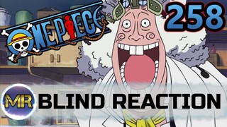 One Piece Episode 258 Blind Reaction - WHAT THE ACTUAL.....