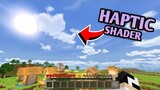 HAPTIC SHADERS | Ultra Realistic Shaders In Minecraft P.E. | Bedrock | ( Minecraft Shader Showcase )