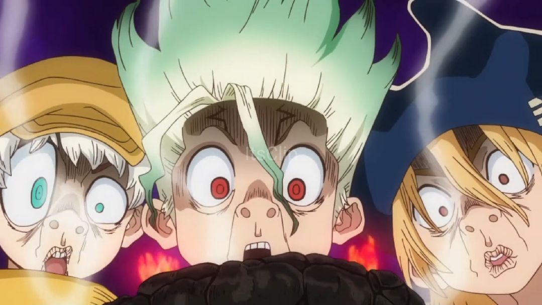 Senku Faz Uma Televisão kkkkkkkkkk - Dr. Stone : New World #animes