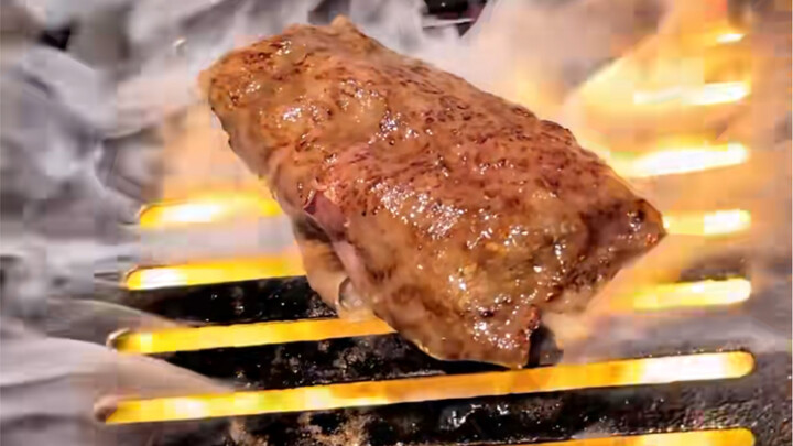 Top-tier grilled ribs go perfectly with egg yolk custard!