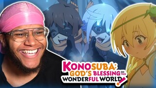 KAZUMA NAAAAH!! IRIS WTF! | KONOSUBA Season 3 Ep 6 REACTION!