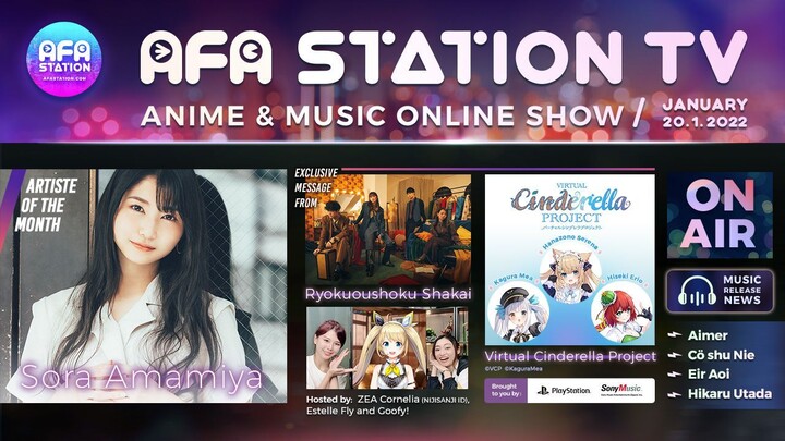 AFA Station TV Anime & Music Online Show January 2022 (Archived Version)