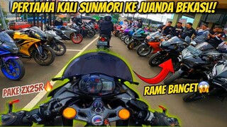 PERTAMA KALI IKUT SUNMORI PAKE SI ZX25R‼️GILA SERU BANGET‼️