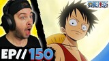 LUFFY CONFRONTS BELLEMY! // One Piece Episode 150 REACTION - Anime Reaction