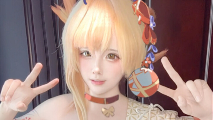 这是一次搞笑的cos…宵宫鸳鸯戏dj