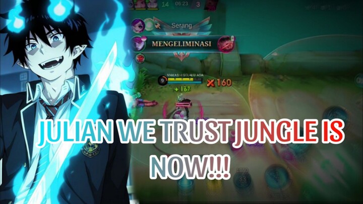 JULIAN WE TRUST JUNGLE IS NOW!!!