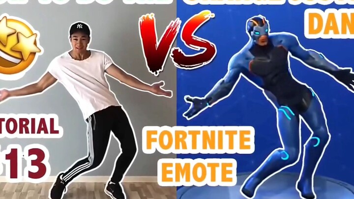 สองเสือรักการเต้น การสอนเต้น (เดิมคือท่าเต้นสีส้มแห่งความยุติธรรมจาก Fortnite)