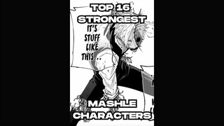 Top 16 Strongest Characters in Mashle (Manga Spoilers)