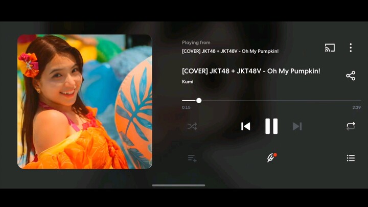JKT48 - OH MY PUMPKIN | cover by Kumi Amane with little plot twist