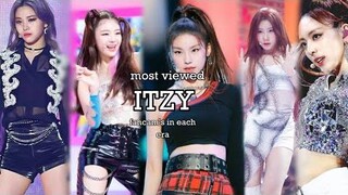 TOP 5 fancam ITZY ที่มีคนดูมากที่สุดในแต่ละยุค (DALLA DALLA - SNEAKERS)
