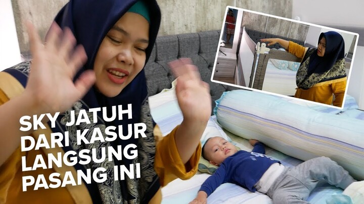 UNBOXING PAGAR KASUR MERK GOL | SAFETY BABY BED RAIL