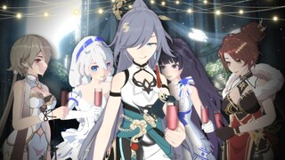 [Original dubbing short film] The wedding scene, shocking secret! You are smiling so much now (Honkai Impact 3 Mei x Kiana)