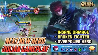 Julian Mobile Legends , Next New Hero Julian Gameplay - Mobile Legends Bang Bang