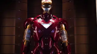 "Come and feel the handsome appearance of Iron Man"