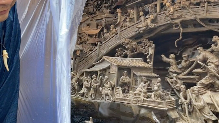耗时99天终于完成了清明上河图，看完你竖个大拇指👍吗
