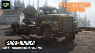 SNOWRUNNER PC GAMEPLAY 2021 Part 4 - Pipe Dream Heavy Fuel Tank