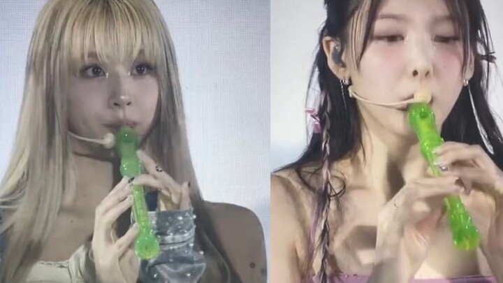 เปรียบเทียบการเป่าขลุ่ยของแชรยองกับนายอน