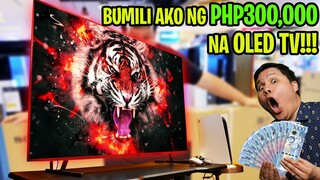 BUMILI AKO NG PHP300,000 NA TV (SONY A80J)!!