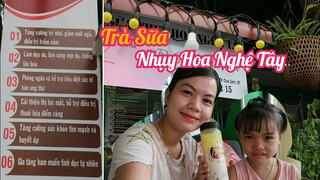 #120: Trà Sữa Nhụy Hoa Nghệ Tây có mặt ở Cao Lãnh - Review Trà Sữa Nhị Hoa Nghệ Tây @Tiên Hồ TV