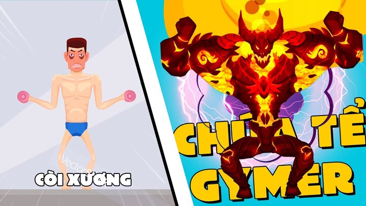 từ CÒI XƯƠNG đến CHÚA TỂ CƠ BẮP sẽ ntn !!! (PobbRose Gymer) | Tough Man ✔