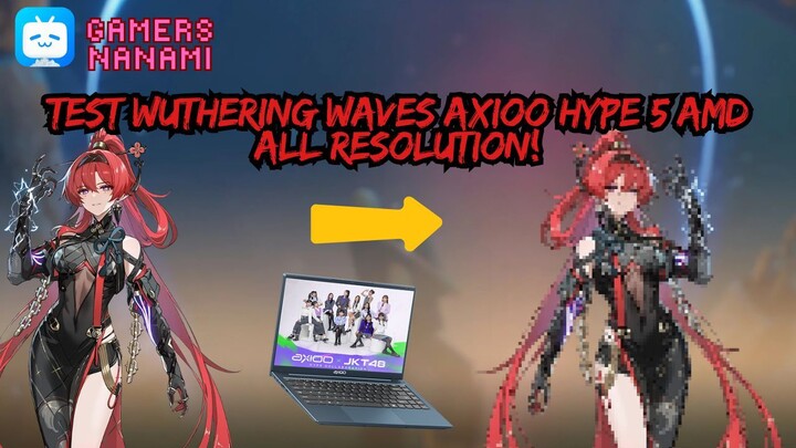 Wuthering Waves Test Laptop JKT 48 Edition!