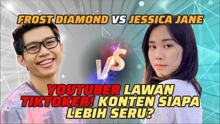 Frost Diamond vs Jessica Jane: Youtuber Sultan Lawan TikToker Sultan! Siapa lebih Seru? | PanSos Kap