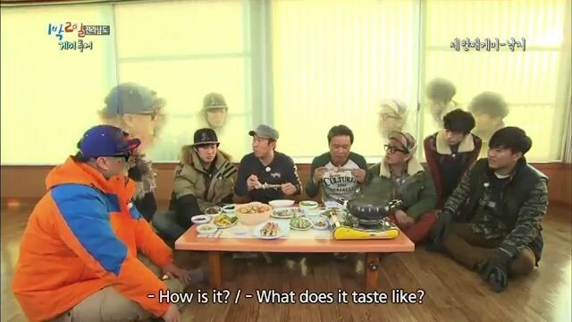 2 Days and 1 Night Ep S3 Ep 13 - Jeollanam-do Great Food Tour Part 1