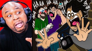 Markiplier Animated Jumpscare Compilation Reaction!