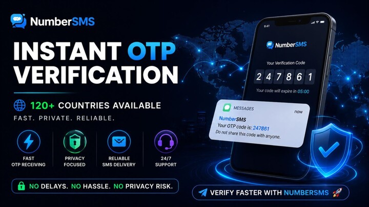 ❌ OTP Not Arriving? Verify Instantly with NumberSMS ⚡