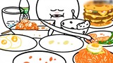 [Animation] There Is No Calorie If One Eats Happily