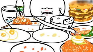 [Animation] There Is No Calorie If One Eats Happily