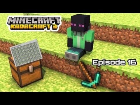 KadaCraft Season 3 | Episode 16 : Restocking Pickaxe and Sugarcane Farm