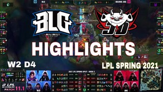 Highlight BLG vs JDG (All Game) LPL Mùa Xuân 2021 | LPL Spring 2021 | Bilibili Gaming vs JD Gaming