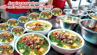 Lần Đầu Ăn Bún Chay 30 Vị Cũng Rất Ngon Còn Góp Phần Nhỏ Làm Từ Thiện Thai Lạng Sơn