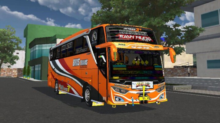 Cinematic BUSSID Bus BRIS TRANS TUAN MUDA👍