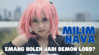 Dedek Chindo cosplay jadi Bestie nya MC Isekai overpower - Milim Nava