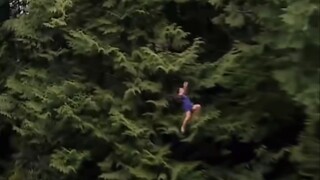 天哪！电影暮光之城中贝拉的山涧大飞跃居然是实景拍摄的！