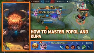 Popol and kupa | New hero | QUEEN KNIGHT | moonton | popol and kupa game play | MLBB