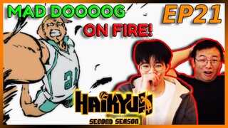 The Destroyer | Haikyuu Season 2 Ep 21 REACTION