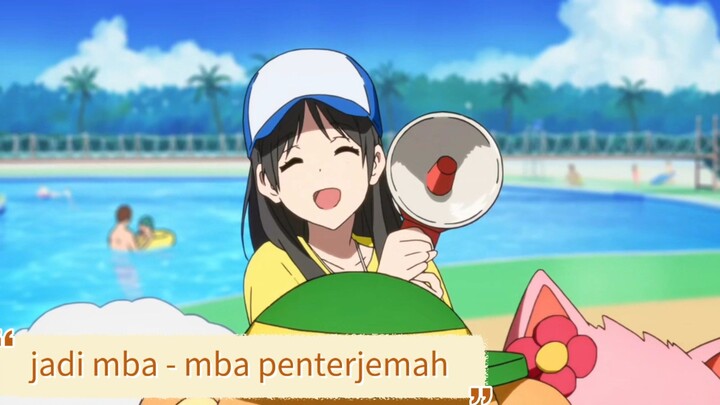 #KompetisiKreasiUnggahan5, Mba - mba ini jadi penterjemah trio Maskot Dajjal