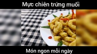 Mực chiên trứng muối