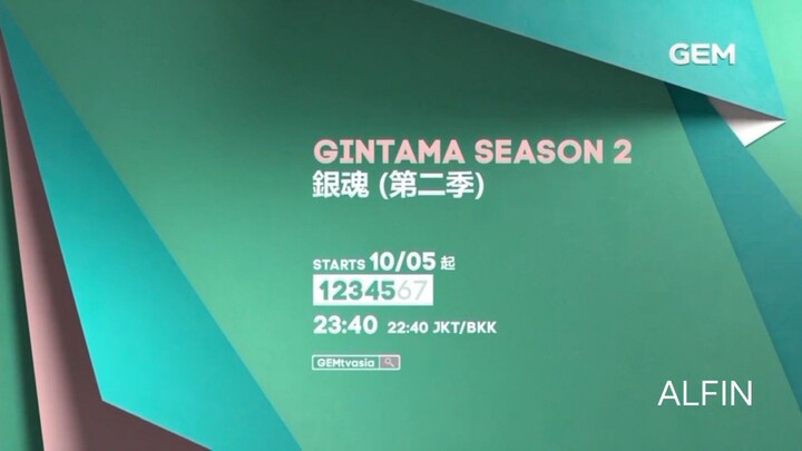GEM TV Asia - Gintama Season 2 - Promo (Bahasa Indonesia)