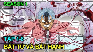 Tóm Tắt Anime | Bất Tử Bất Hạnh - Undead Unluck | Tập 1-8 | Review Phim Anime Hay
