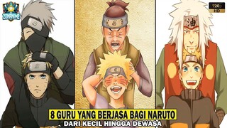 8 GURU YANG BERJASA BAGI NARUTO DARI KECIL HINGGA DEWASA -[NARUTO/BORUTO]