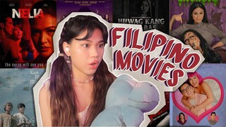 reacting to FILIPINO MOVIE TRAILERS (Metro Manila Film Festival Entries 2021)